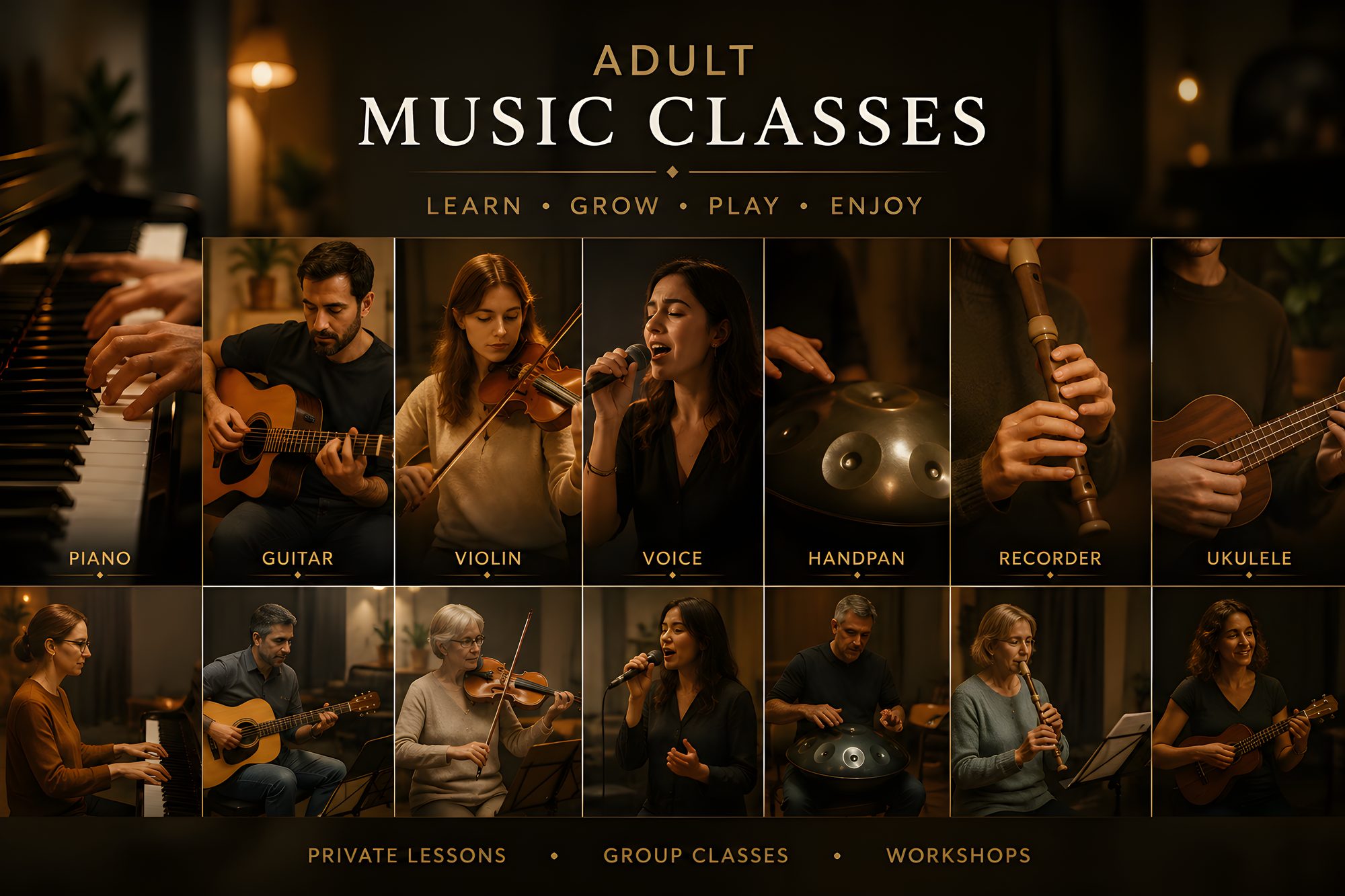 Adult Music Classes
